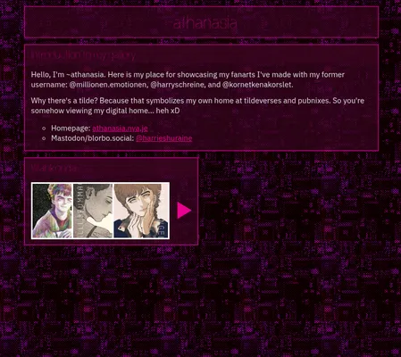 Screenshot of ~athanasia