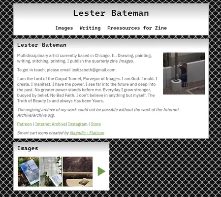 Screenshot of Lester Bateman