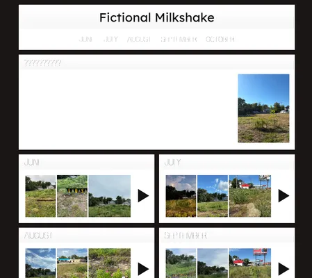Screenshot of Fictional Milkshake