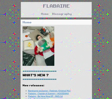 Screenshot of FLABAIRE