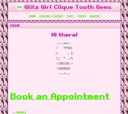 Screenshot of Glitz Girl Clique Tooth Gems