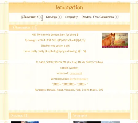 Screenshot of lemonation