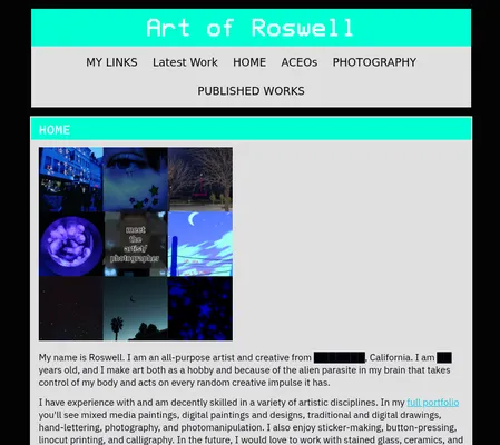Screenshot of Art of Roswell