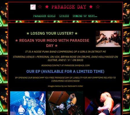 Screenshot of  ☆ ★ PARADISE DAY ★ ☆