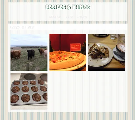 Screenshot of Recipes & Things