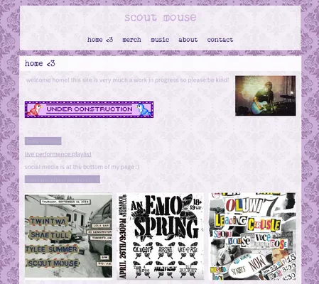 Screenshot of scout mouse