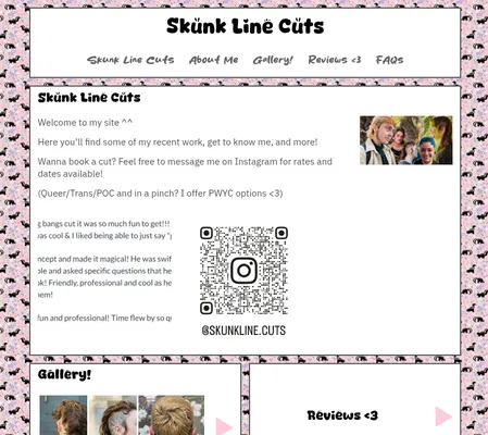 Screenshot of Skunk Line Cuts